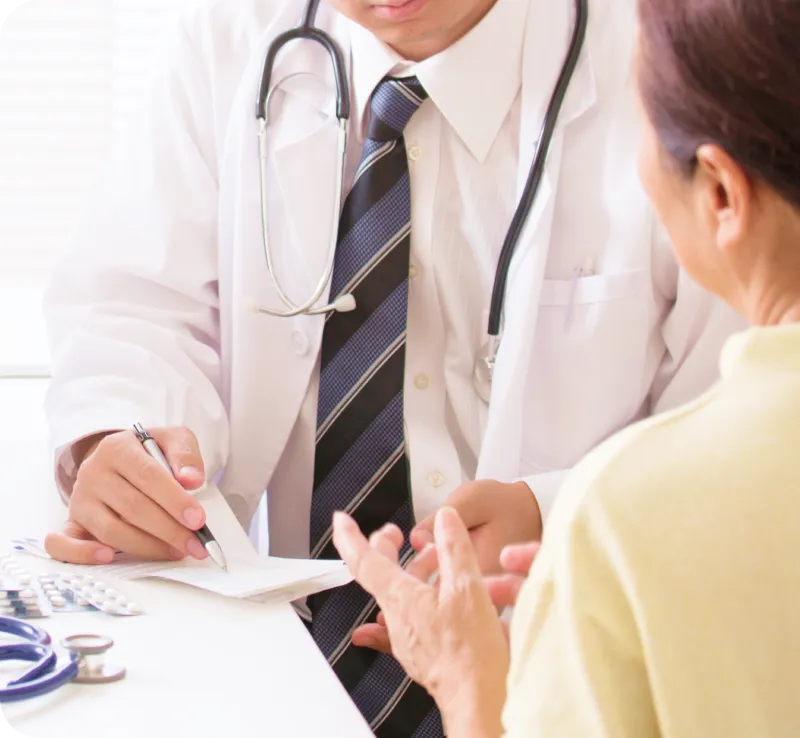 診療風景の写真